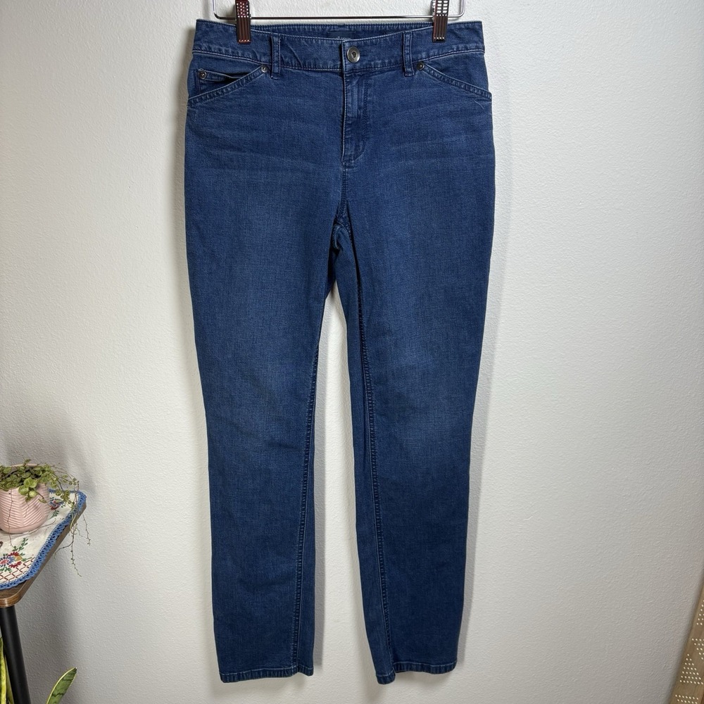 J. Jill Denim Women's 2 ~ Blue Tried & True Fit Straight Leg Jeans